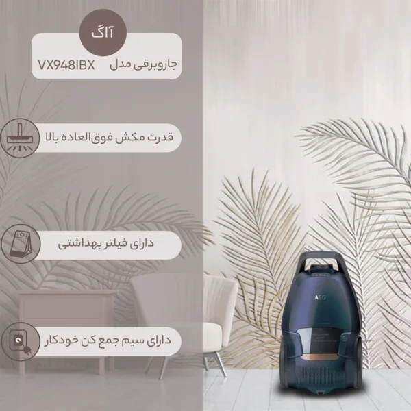 جارو برقی AEG VX9-4-8IBX